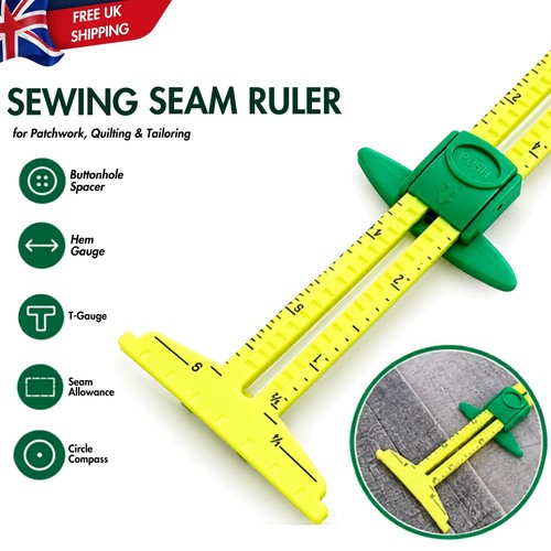 Sewing gauge seam - in,