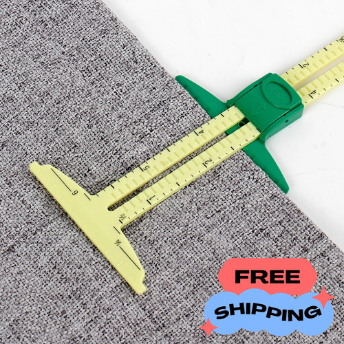 Sewing seam ruler - 5-in-1,