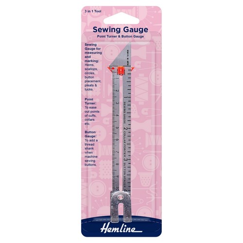 Hemline sewing gauge point - hemline,