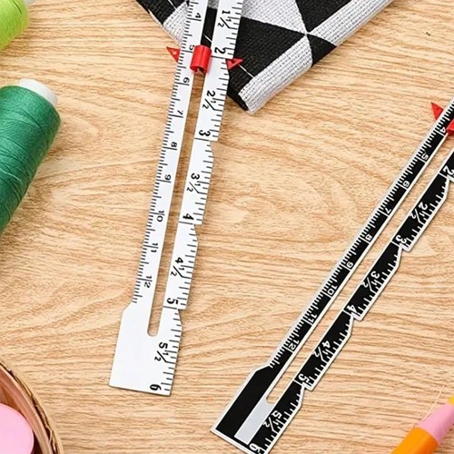 Sewing seam gauge ruler hem - seam,