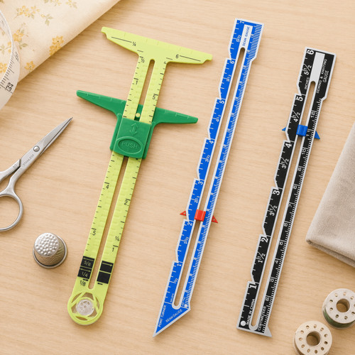Plastic sewing gauge - sewing, seam