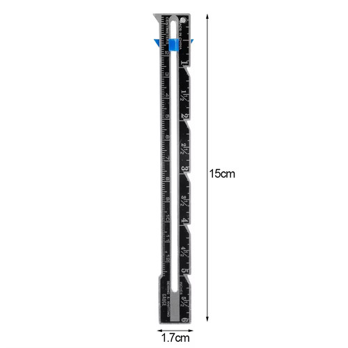Sewing seam ruler - seam,