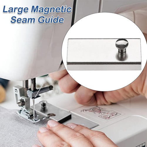 Magnetic seam guide sewing - guide,
