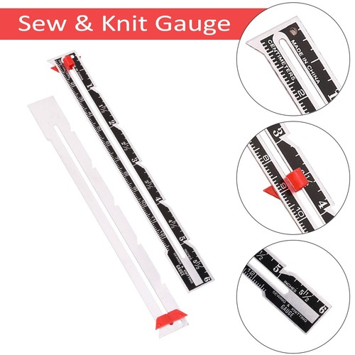 Sewing knitting gauge 6 - &,